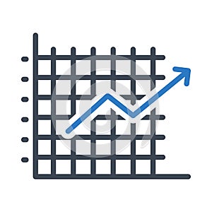 Reportsheet vector color line icon