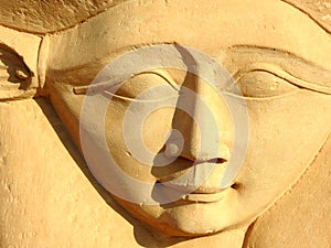  Hathor. Relieve Diosa del Amor .Templo de Dendera. Egipto. photo