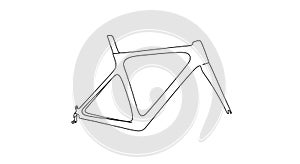 Representation emphasizing the essential structure for aesthetic