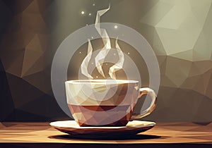 Representation focuses on the interplay of light and shadow,