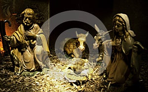 Representation of Nativity photo