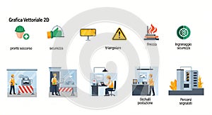 Representative and visual workplace safety reports