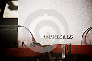 Reprisals concept view