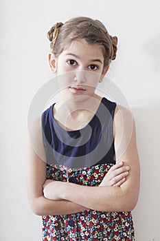 Reproachful expression