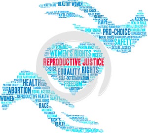 Reproductive Justice Word Cloud