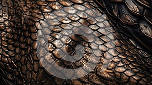 Reptile skin, beautiful and neat pattern.