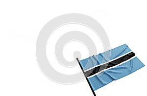 Republic of Botswana national flag.