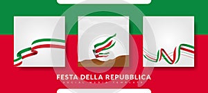 Republic Day of Italy Italy: Festa della Repubblica Italiana. Celebrated annually on June 2 in Italy