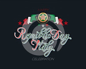 Republic day, national holiday of Italy