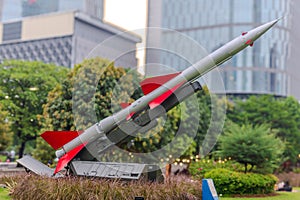 Republic of Indonesia Air Force Anti Aircraft Missile Monument