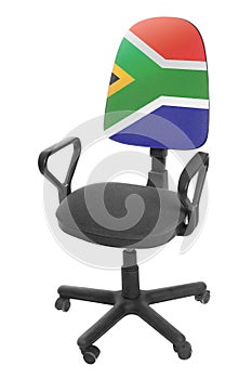 The Republic of South Africa flag