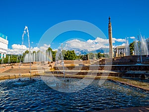 Republic Square, Almaty, Kazakhstan