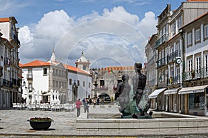 Republic Square in Viana do Castelo, Portugal