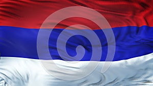 REPUBLIC OF SRPSKA Realistic Waving Flag Background