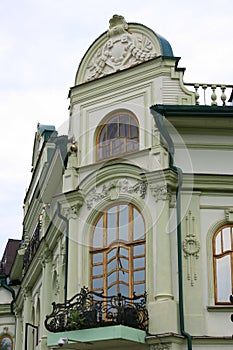 Republic of Tatarstan, Russia. July 12, 2021. Sakharov Mansion - Director of the 1st Men`s Imperial Gymnasium