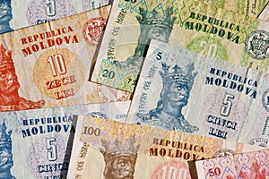 Republica Moldova currency photo