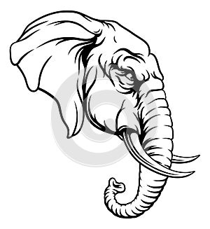 Republican Elephant Election Political Party Icon