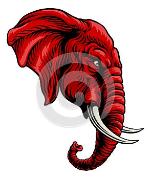 Republican Elephant Election Political Party Icon