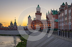 Republican Puppet Theatre. Yoshkar-Ola city. Russia photo