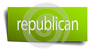 republican sign