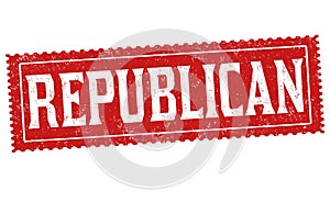 Republican sign or stamp