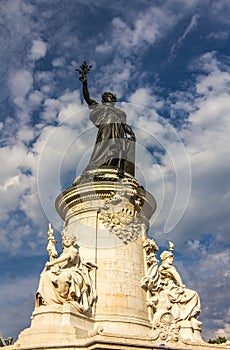 Republique Square in Paris