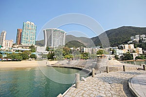 Repulse Bay beach in Hong Kong