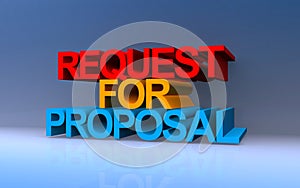 request for proposal on blue