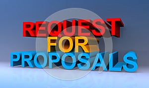 Request for proposals on blue