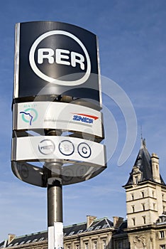 RER station, Paris