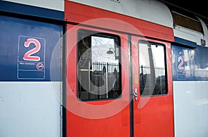 RER train, Paris