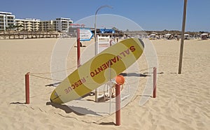 Rescue Beach Spot Board Lifeguard