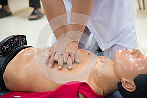 Rescue CPR training