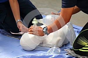 Rescue and CPR training to first aid.