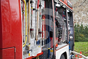 Rescue equipment, tool of fire-fighting truck