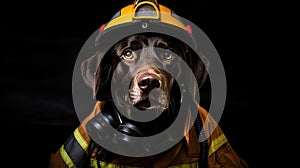 rescue first responder dog photo