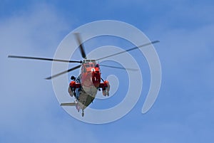 Rescue helicopter