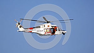 Rescue helicopter
