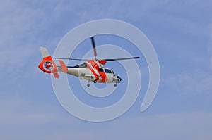 Rescue helicopter