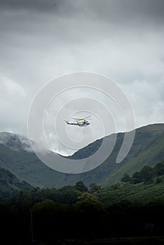 Rescue helicopter