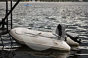 Rescue inflatable boat