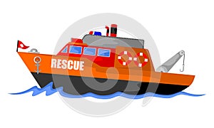 Rescue patrol boat