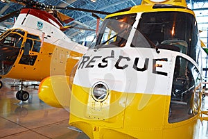 The rescue plane