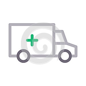 Rescue vector color  line icon