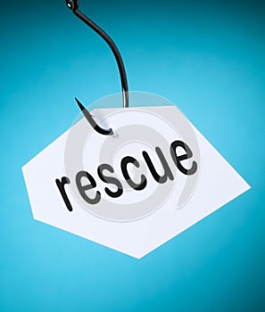 Rescue word on hook