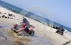 Rescuing a quad (ATV)