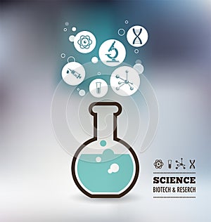 Research, Bio Technology and Science infographic