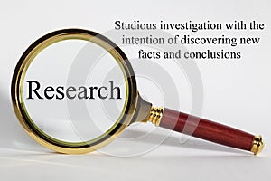 Research Concept and Definition