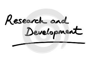 Research and Development
