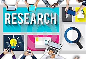 Research Information Knowledge Discovery Education Concept